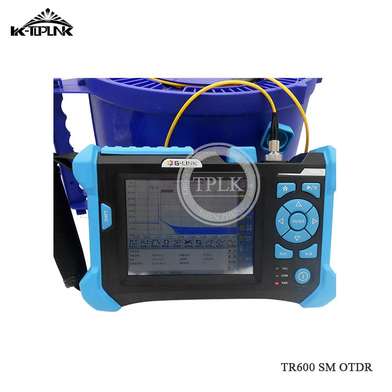 Бесплатная доставка TR600 OTDR волоконно оптический FTTX тестер SM FTTH 1310/1550nm 32/30 дБ