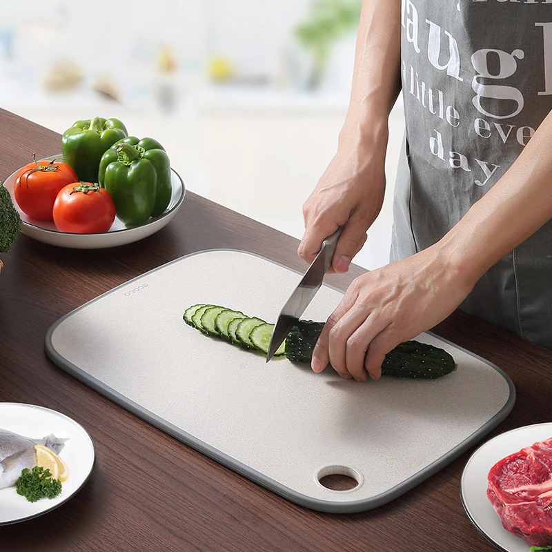 Разделочная доска для кухни натуральная Пшеничная солома разделочная