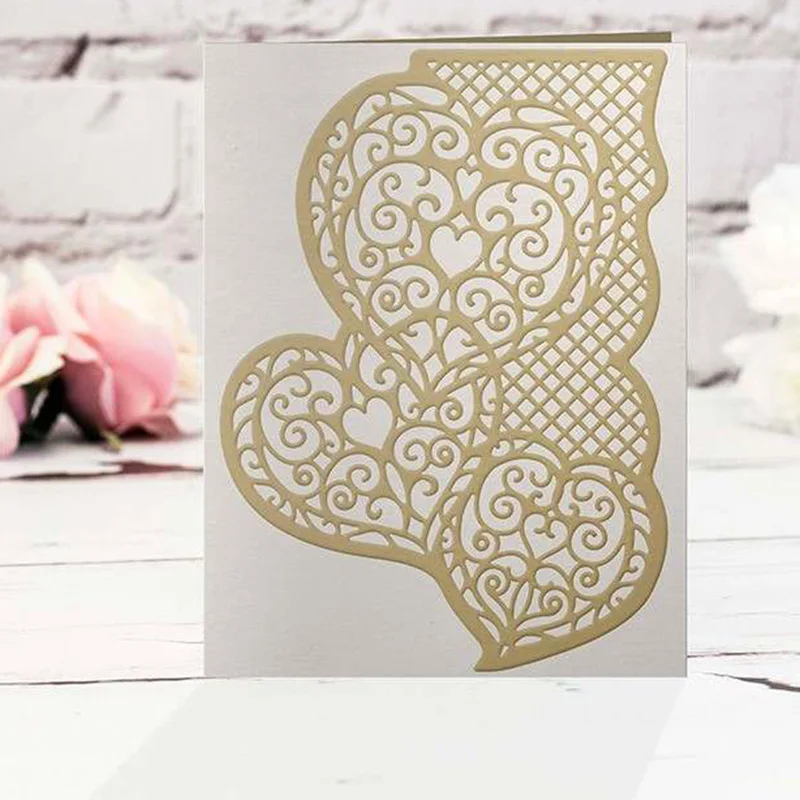 Ретро Кружева цветок границы коронер формы металла резки штампы трафарет альбом