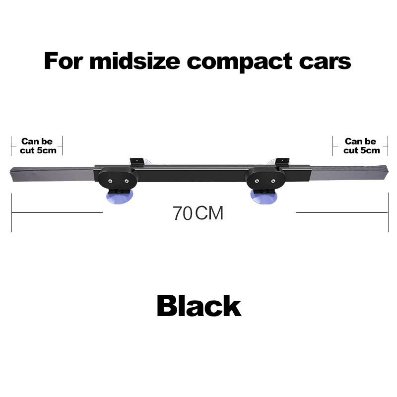 Black 70cm 46/65/70 см автомобильный Выдвижной регулируемый лобовое стекло внедорожник Грузовик блок солнцезащитный козырек крышка переднее/заднее окно фольгированная занавеска для моделей автомобилей - Цвет: Black 70cm
