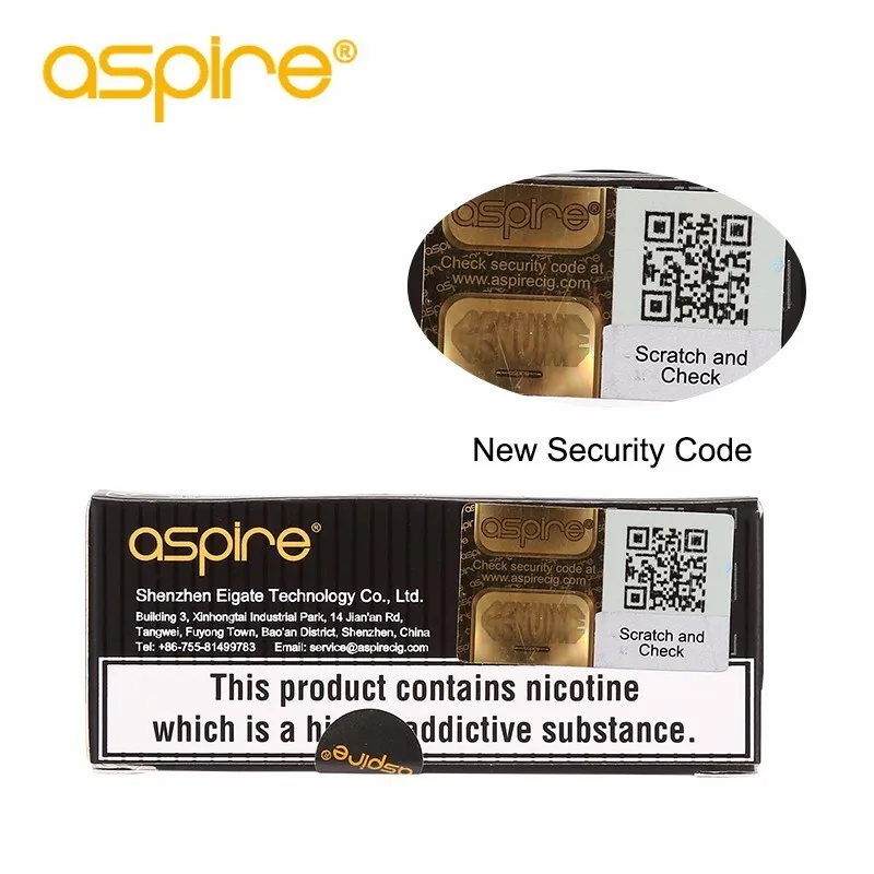 5pcs/pack Aspire Regular BVC Coil 1.6ohm 1.8ohm 1.2ohm Replacement Vape Core Atomizer Head for CE5 Clearomizer and Spryte Kit |