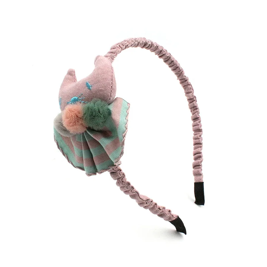 2017 кружевные повязки для волос в виде цветов кролика куклы короны марлевые