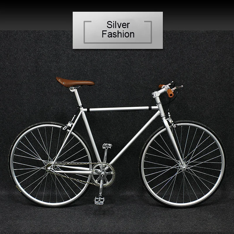 700c дорожный велосипед двойной дисковый тормоз Односкоростной 7 скоростей для