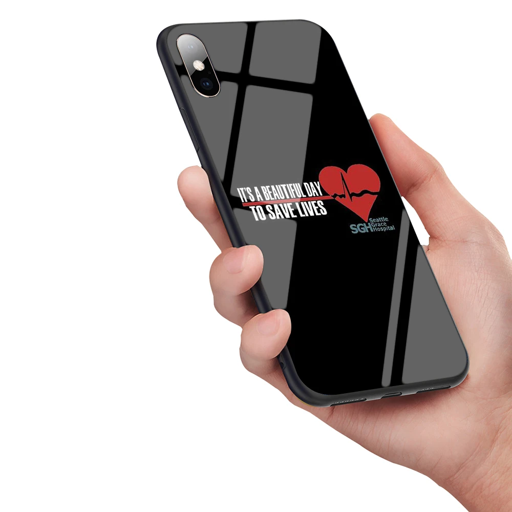 Чехол из закаленного стекла для iPhone 6 6S 7 8 Plus 5 5S XR X XS 11 Pro MAX | Мобильные телефоны и