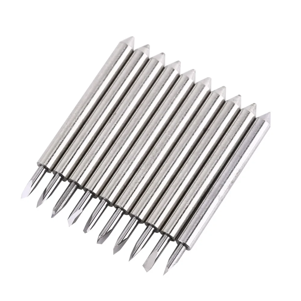 Оптовая продажа 10 шт./лот нож для резки плоттеров твердосплавное лезвие