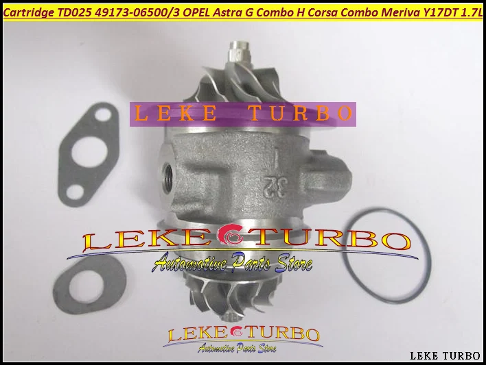Турбокомпрессор для OPEL Astra Combo H Corsa Meriva Y17DT 1.7L турбокомпрессор с ядром CHRA TD025 49173-06500