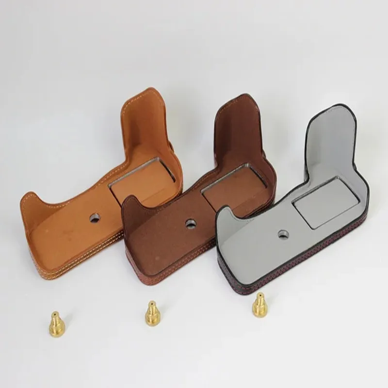 Ocotex 3 вида цветов камера видео сумка Половина чехол для Canon EOS 760D 760d PU Ручка база