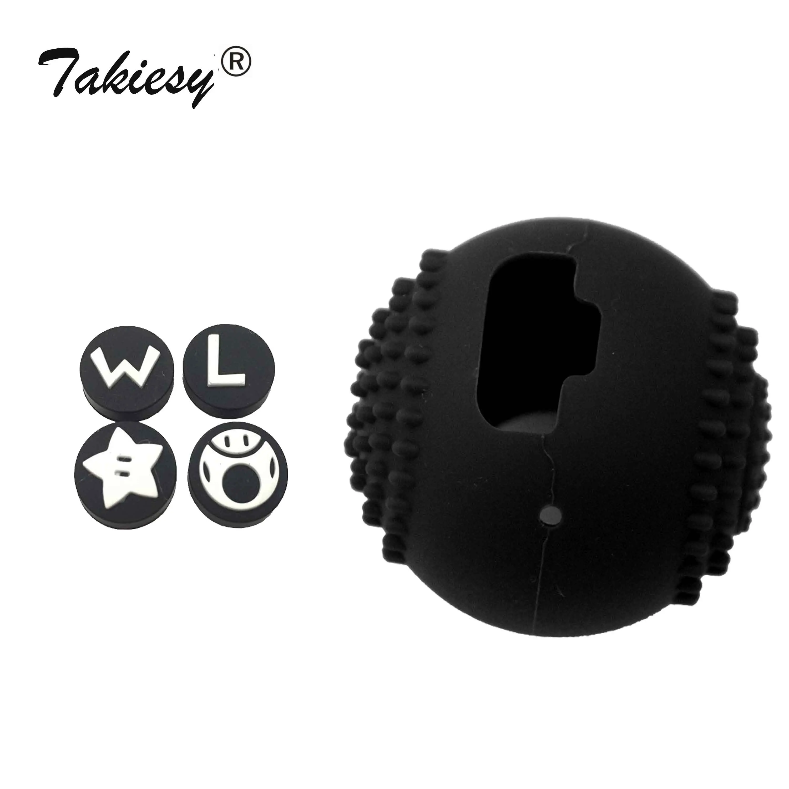 Thumb Stick Grips Cap + Silicone Cover Case для игрового контроллера Nintend Switch NS Pokemon Poke ball Plus Pokeball.