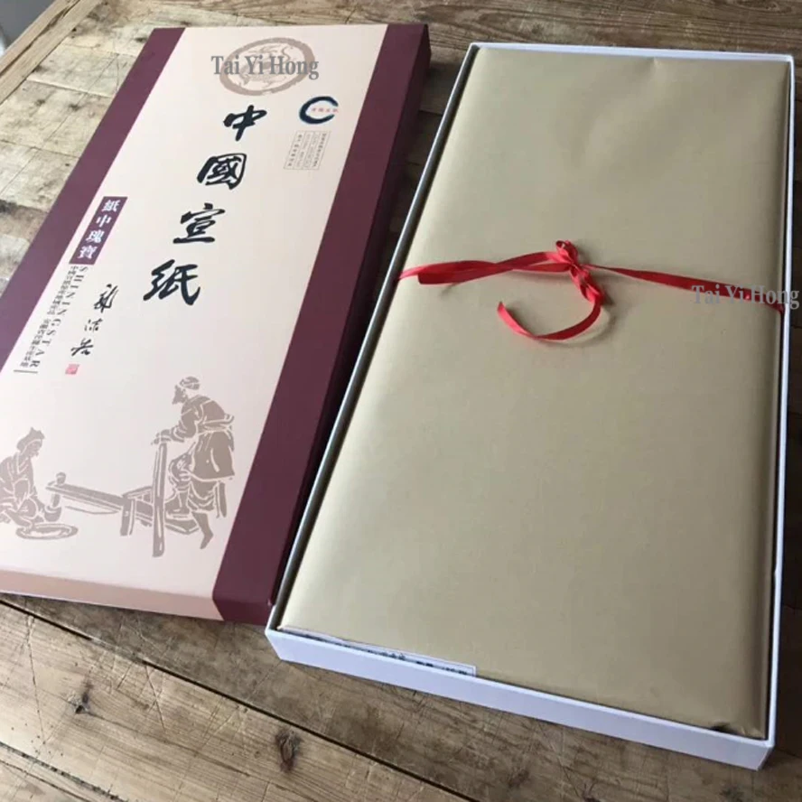 100 листов рисовой бумаги для рисования каллиграфии китайская бумага Xuan товары