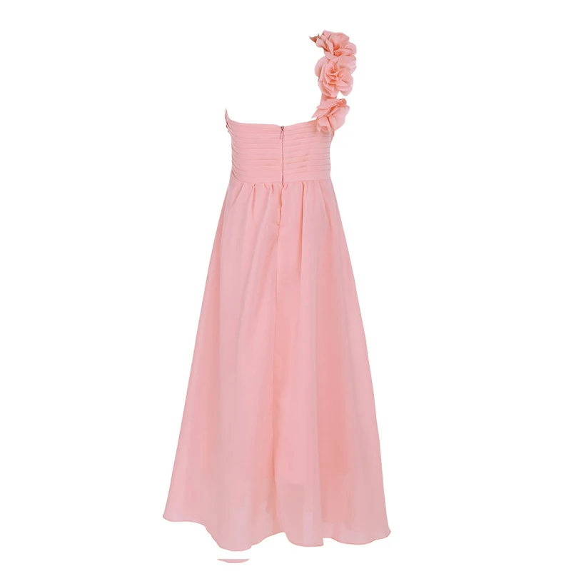 Детское шифоновое фатиновое кружевное платье с цветочным узором для девочек