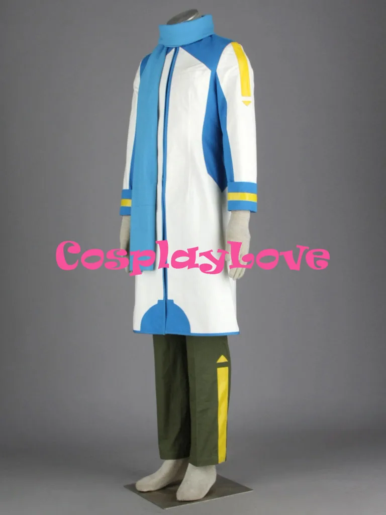 Высокое качество японского Аниме Vocaloid синий Kaito косплей костюм для Хэллоуина Рождество День рождения карнавал Размер(XXS-3XL