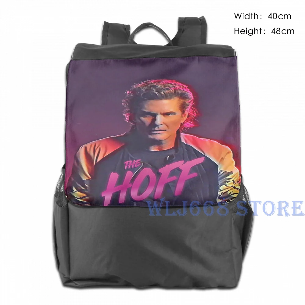 Забавные сумки через плечо с графическим принтом женский рюкзак Hoff - David Hasselhoff в