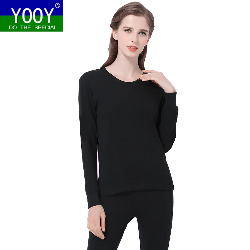 YOOY Women's Clothing Long Johns Plus Size Thermal Underwear Women Winter Warm Two Piece Set Sexy Clothes 2018 | Женская одежда