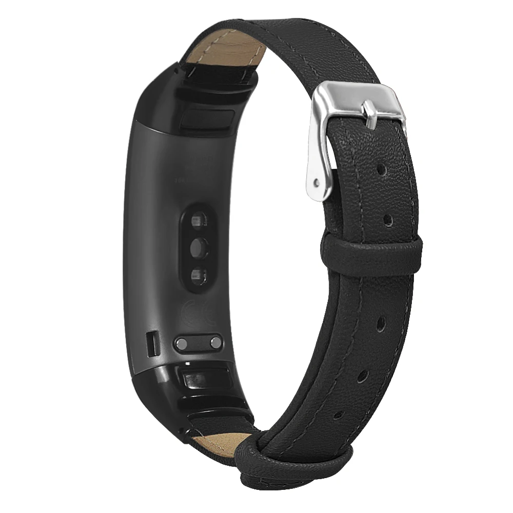 Кожаный браслет для huawei Band 3 Pro ремешок часов высокое качество на запястье
