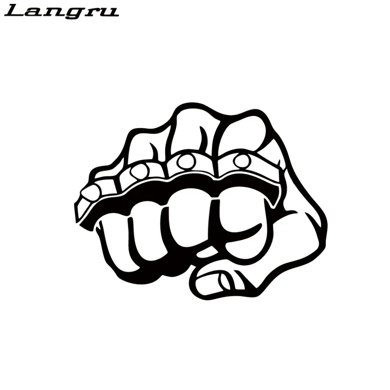Langru новый дизайн наклейки для стайлинга автомобилей виниловые латунные суставы