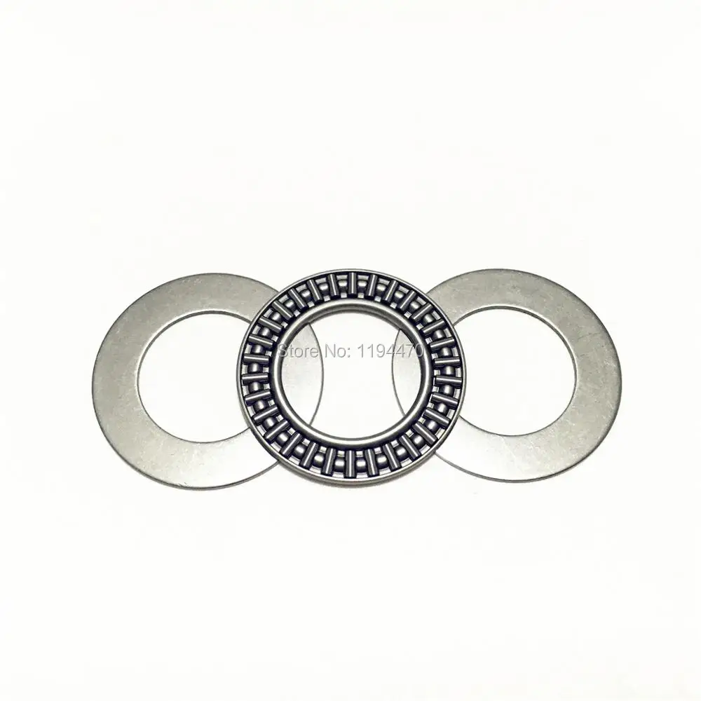 

5pcs/Lot AXK Series AXK75100 75x100x4 mm Plane Thrust Needle Roller Bearing with 2AS Washers 75mm x 100mm x 4mm 3-Parts