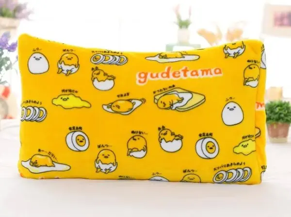 only pillow case 1 шт. Мелодия Сейлор Мун Луна Cinnamoroll twins star Duffy gudetama Anpanman чехол для подушки плюшевое одеяло простыня - Цвет: only pillow case