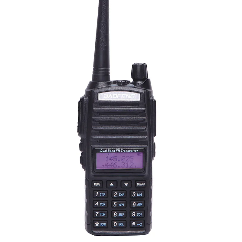2 шт. Baofeng UV-82 Plus vhf/uhf 8 Вт портативная рация CB трансивер любительский 2 способ радио обновление UV 82+ акустическая гарнитура