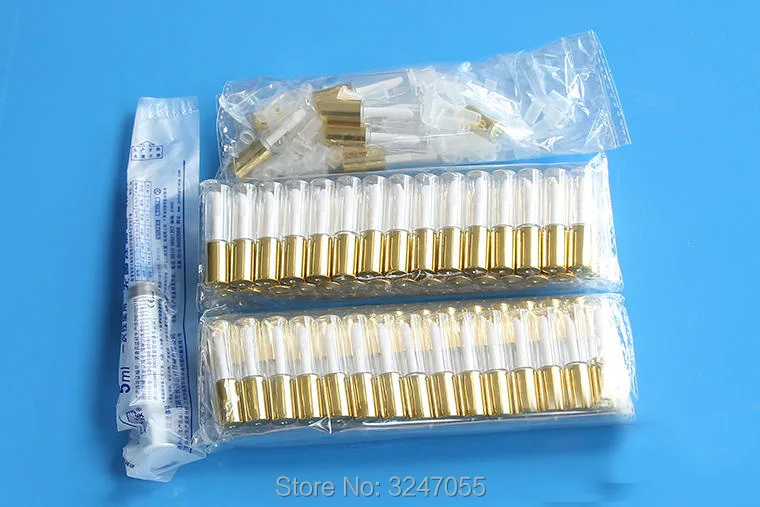 

1.2ML 100pcs/lot Plastic Women Lip Makeup Tool, Mini Cute Lip Gloss Bottle with Gold Cap,DIY Empty Plastic Lipstick Storage Tube