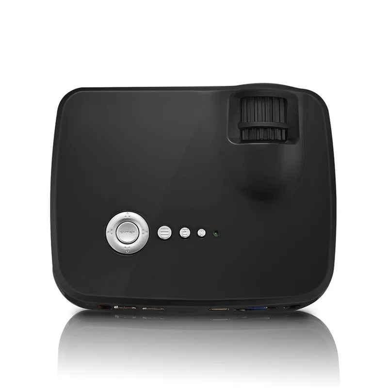 New GP70 HD mini projecotr USB Video Game support 1080P Home Theater LCD HDMI lcd LED Projector Beamer free shipping |