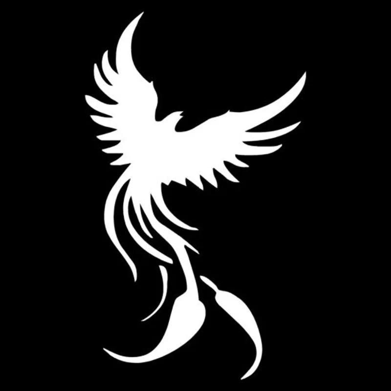 5.7*9.5CM Phoenix Car Sticker Decal Motorcycle Applique Funny Cartoon Stickers Styling GS3791 | Автомобили и мотоциклы