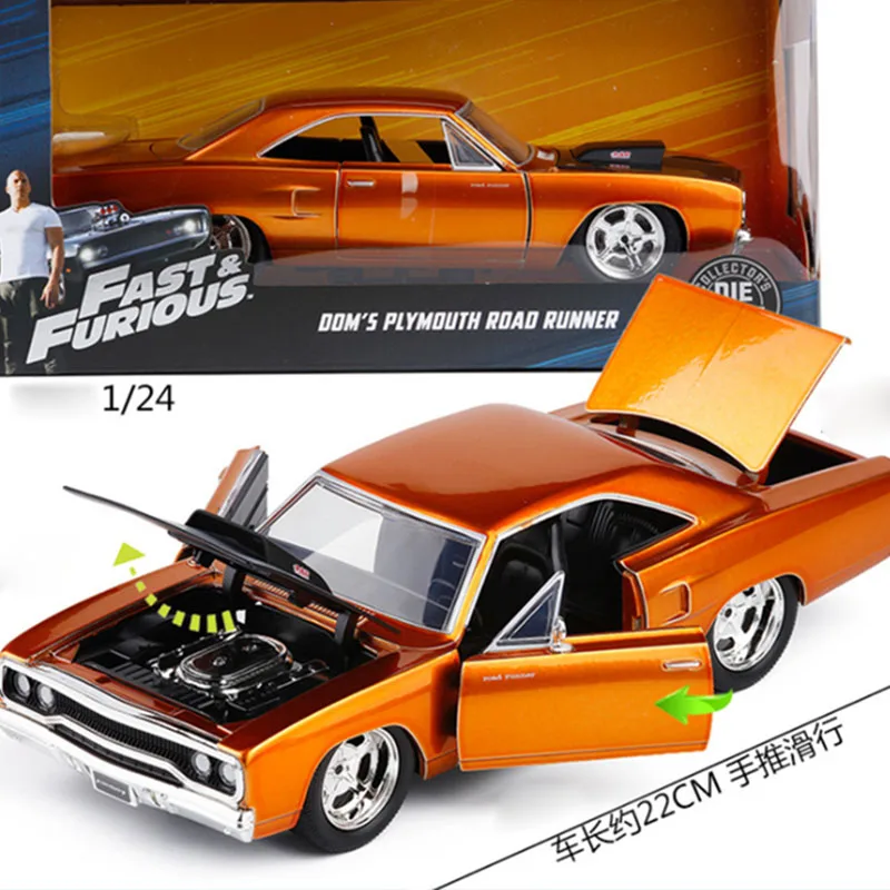 Классическая модель автомобиля из металлического сплава в масштабе 1:24 1970 года