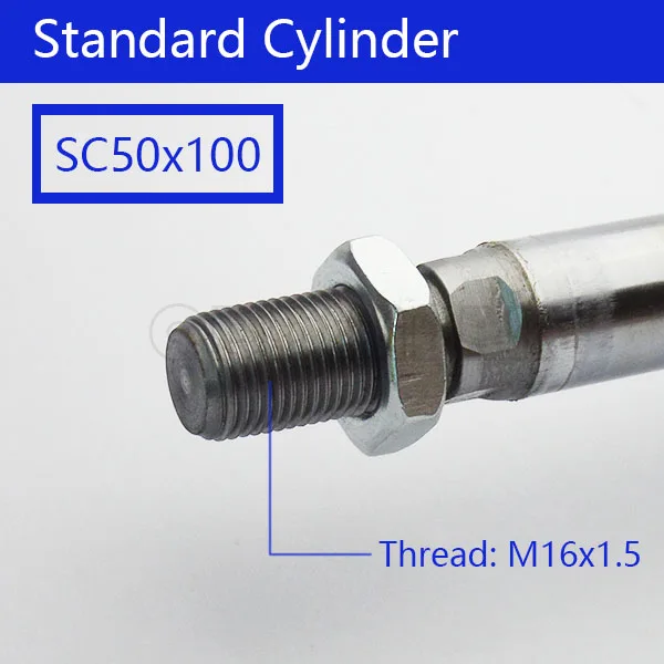 Дополнительный магнит SC50* 100 50 мм диаметр 100 мм ход SC50X100 Серия SC одинарный стержень Стандартный пневматический цилиндр SC50-100