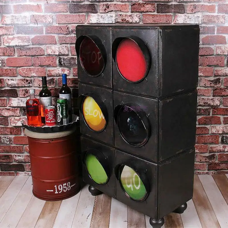 Винтажный американский кантри чтобы сделать старый многоковшовый шкаф