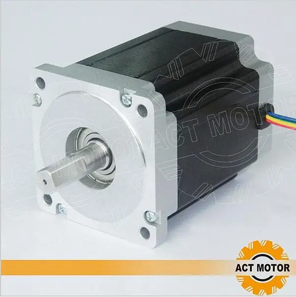 Закон 4 оси Nema34 шаговый двигатель 34HS1456 4-свинец 1232oz 116 мм 5.6A + шт. драйвер DM860 80V 256