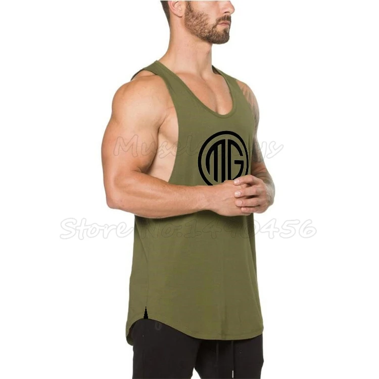 Мужская майка для фитнеса от Muscleguys одежда бодибилдинга рубашки спортзала тонкие
