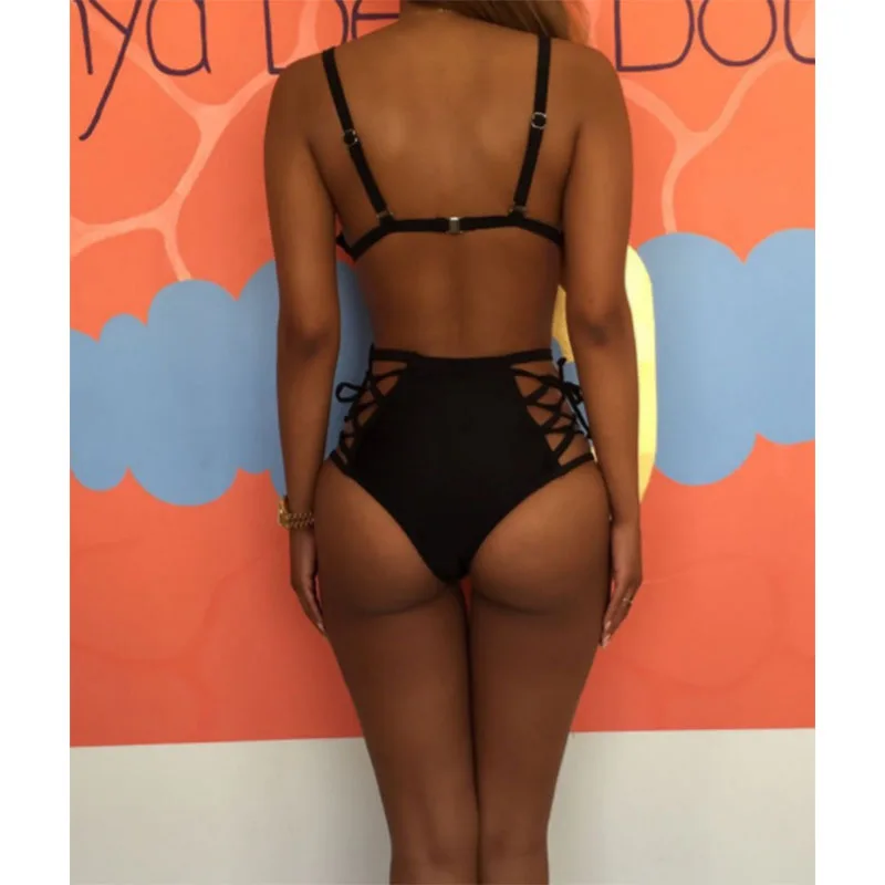 TCBSG новинка 2019 сексуальное стеганое платье-бикини купальник женский ретро с