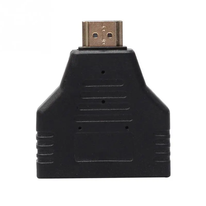 2018 new hot sales HDMI Male To Dual Female 1 to 2 Way Splitter Adapter For HD TV | Электроника