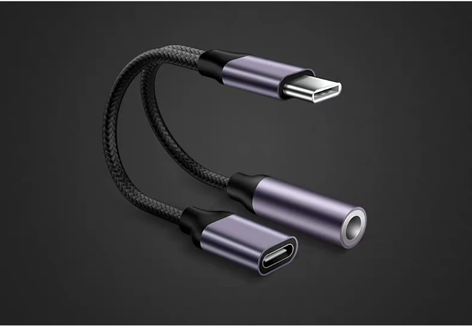 Адаптер для наушников ACCEZZ usb type C до 3,5 мм для samsung S10 Plus Xiaomi Mi9 huawei, зарядный музыкальный кабель USBC