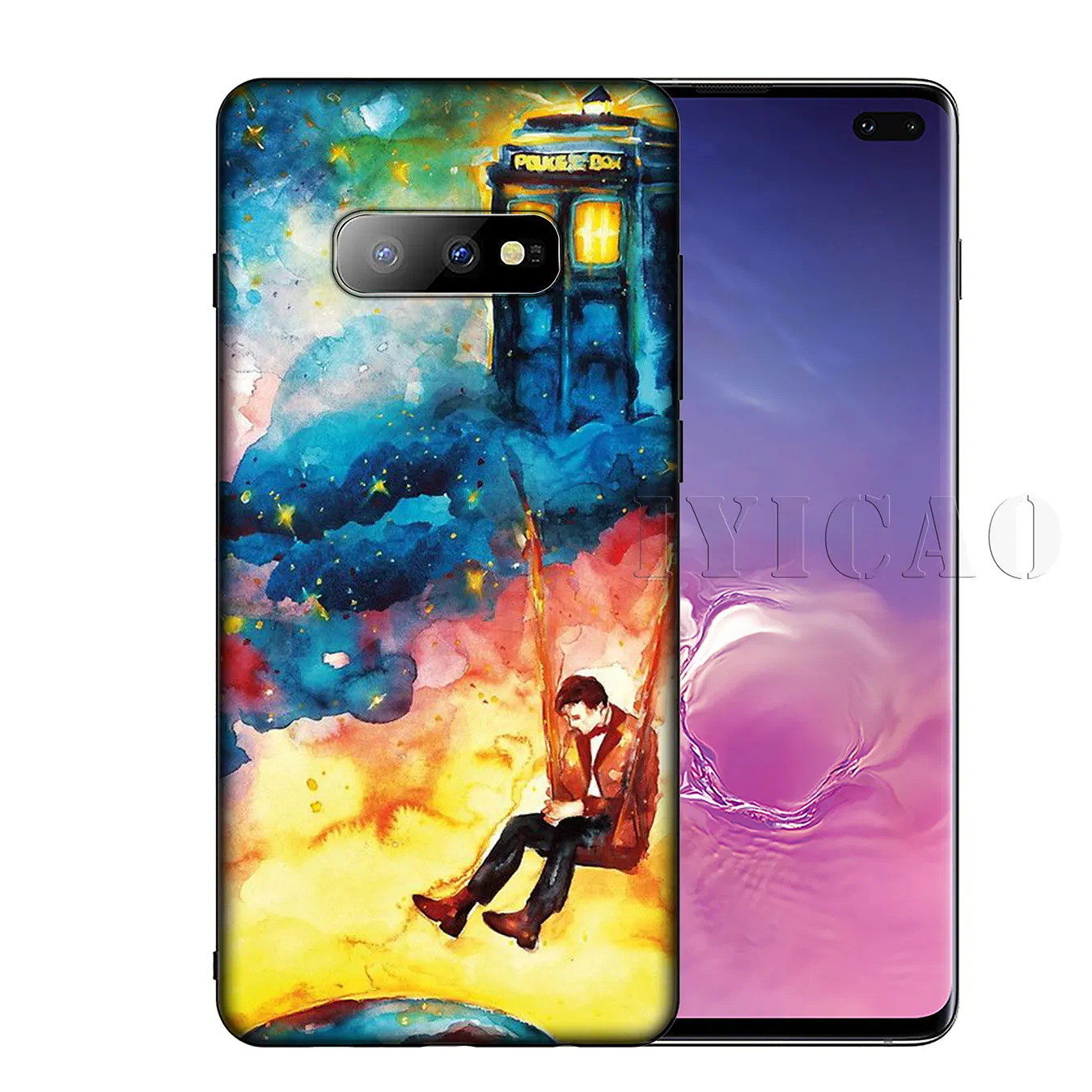 IYICAO Tardis Box Doctor Who Soft Silicone Phone Case for Samsung Galaxy S20 Ultra S10 Lite S9 S8 Plus S6 S7 Edge S10e Cover |