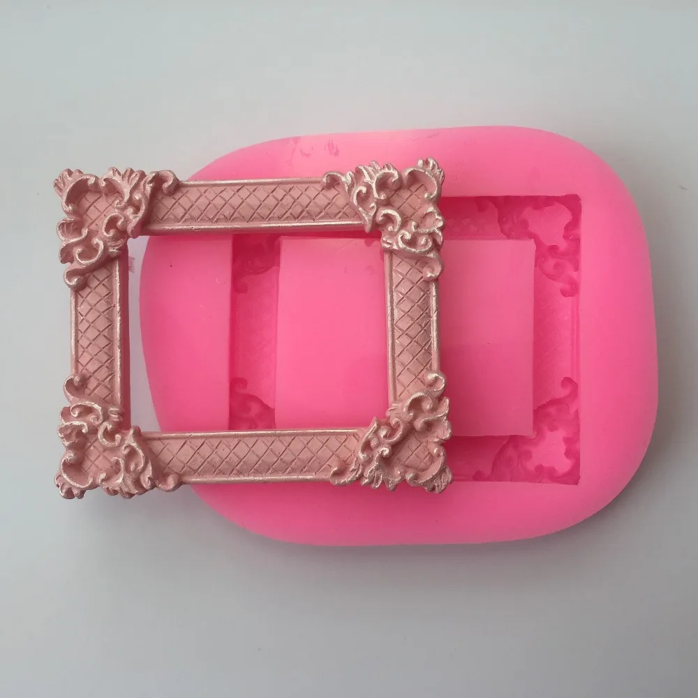 Форма для шоколада фоторамка форма выпечки кухонная утварь инструмент рамка