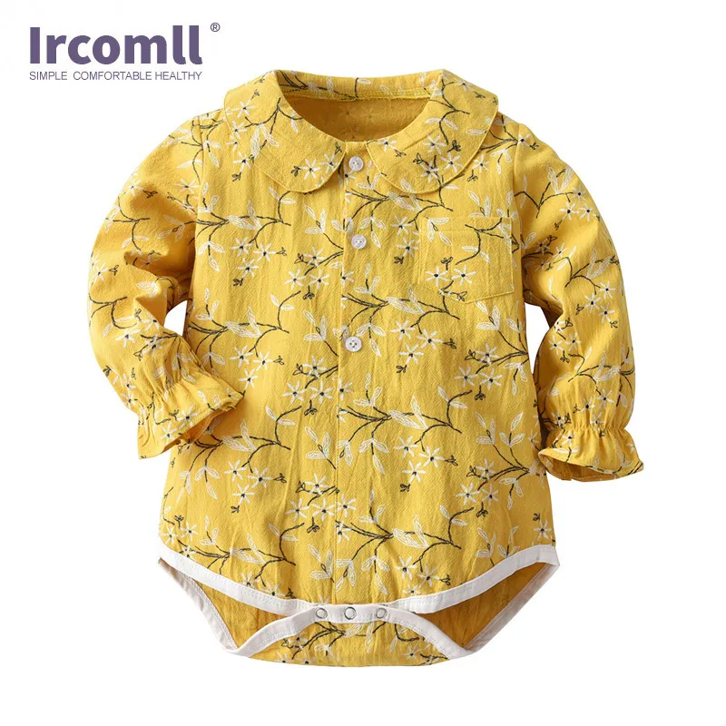 Ircomll боди для малышей, детский комбинезон на День Благодарения, боди с длинными рукавами для маленьких мальчиков и девочек, хлопковое Детское трико, костюм для новорожденных - Цвет: Style 1