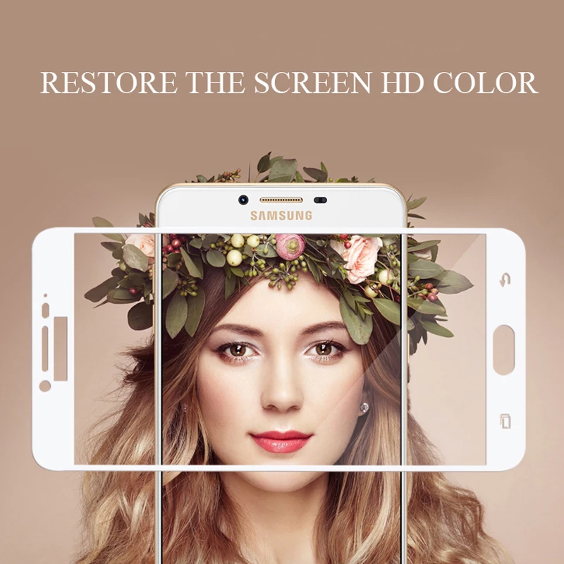 Lovekiss 9H взрывозащищенное Закаленное стекло для Samsung Galaxy A7 2017 A720 A720F чехол полное