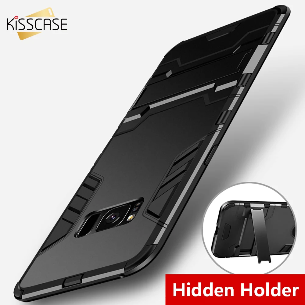Защитный чехол KISSCASE для Samsung S7/S8/S9/S10/S10E/S10plus комбинированный A6/A7/A8/A9 автомобильный
