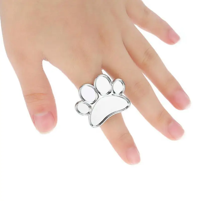 Мини палец для дизайна ногтей 1 шт. кольцо с палитрой посуды УФ Гель лак рисования