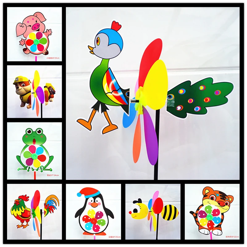 

1pcs animals plastic windmill/20 model can select/children's toys/baby toys for children/Kids gift