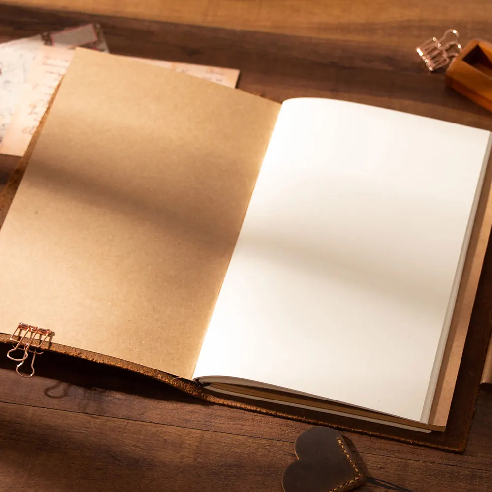 Junetree многоразовые кожаные журналы путешественников дневник ручной работы