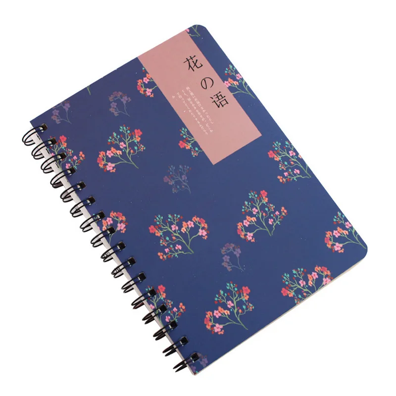 EZONE Sakura тетрадь Kawaii цветочный узор Coli Note Book для путешественника путешествие дневник Spial блокнот для записей студентов канцелярские принадлежности