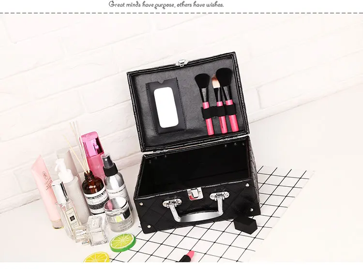 portable large-capacity cosmetic case cosmetic storage bag waterproof travel portable professional multi-layer cosmetic bag