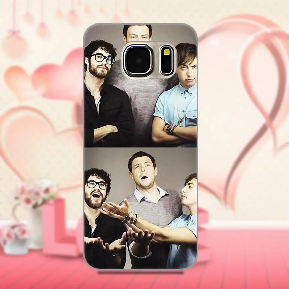 Oedmeb Glee Star Cory Monteith для Galaxy A3 A5 A7 J1 J3 J5 J7 S5 S6 S7 S8 S9 edge Plus 2016 2017 мягкий модный чехол |