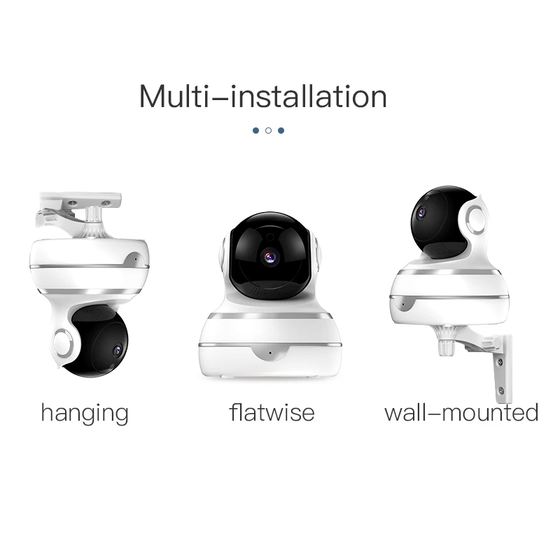 1080P Smart Movement Tracking IP Wifi Security Camera Work with Tuya | Безопасность и защита