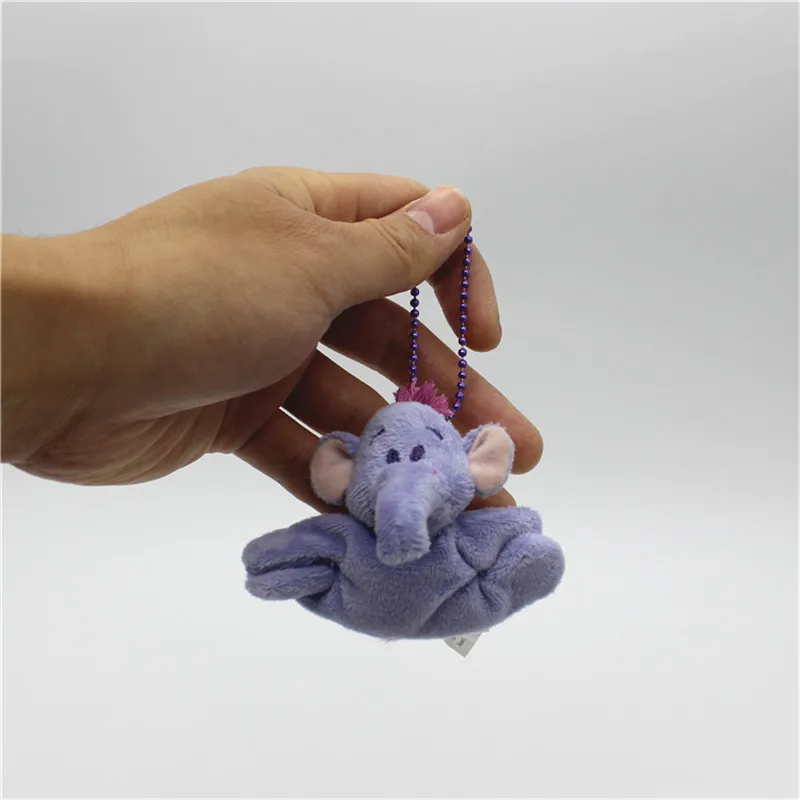 10 шт. 6-8 см милый медведь тигровый Тигр поросенок Свинья ИА Ослик Heffalump кулон Мягкие Игрушки Букеты Мини милый брелок игрушки