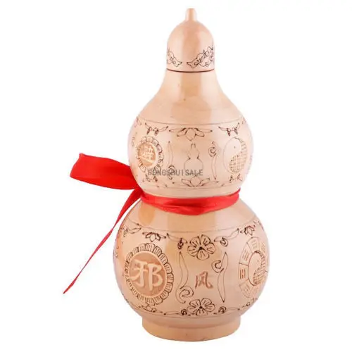 Feng Shui Boxwood Ying Yang Ву Лу Gourds для защиты 5 3 &quotx 2 8&quot Fengshui Taosim инструмент|gourd|boxwood treegourd