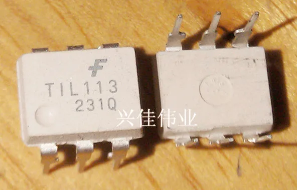 Первоначально подлинное T1L113 TIL113M TIL113 DIP6 Дарлингтон выход optocoupler|optocoupler|originald&d |