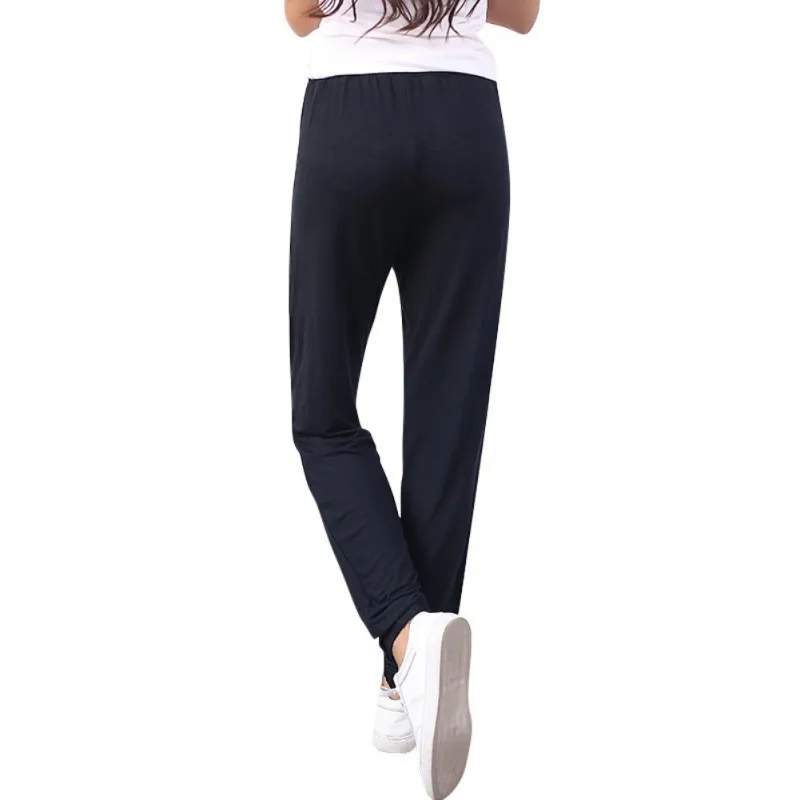 Модные облегающие брюки женские повседневные спортивные штаны свободные