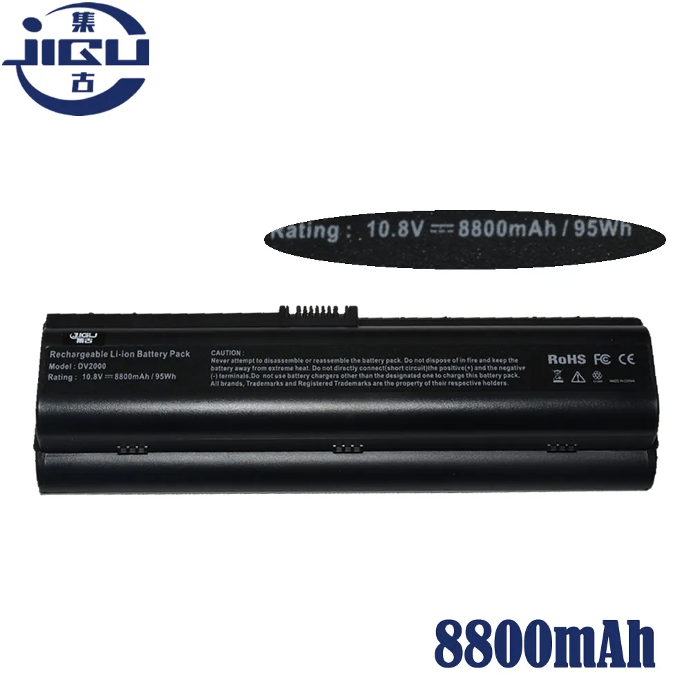 JIGU Аккумулятор для ноутбука HP Pavilion DV2000 DV2000T DV2000Z DV2097EA DV2001TU DV2100 DV2200 DV2300 DV2500 DV2400 DV2600
